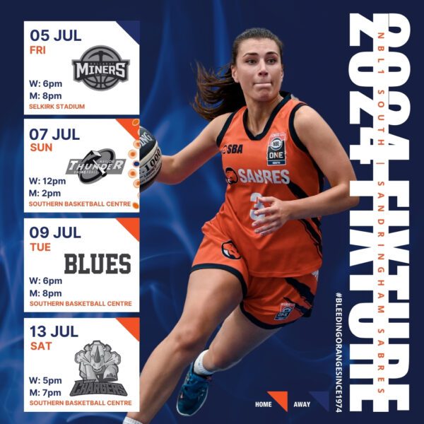 2024 NBL1 FIXTURE Southern Basketball Association
